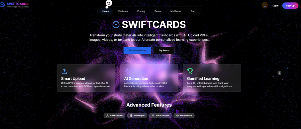 SwiftCards – Knowledge on Autopilot